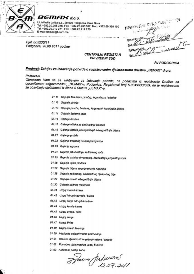 Информација XИИ 05/02-УП-38/4-24