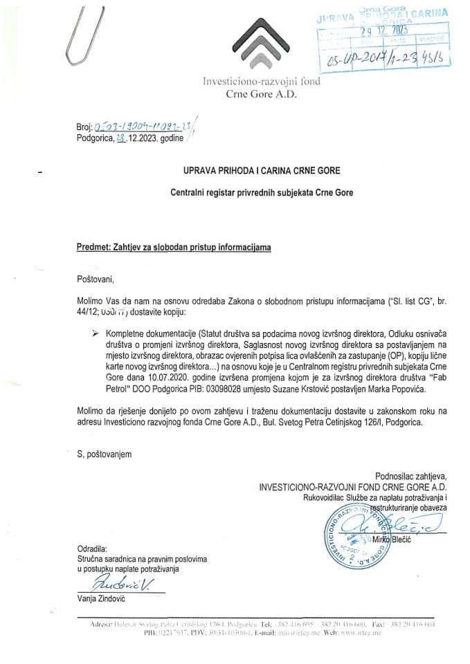 Рјешење 05/02-УП-2017/2-24