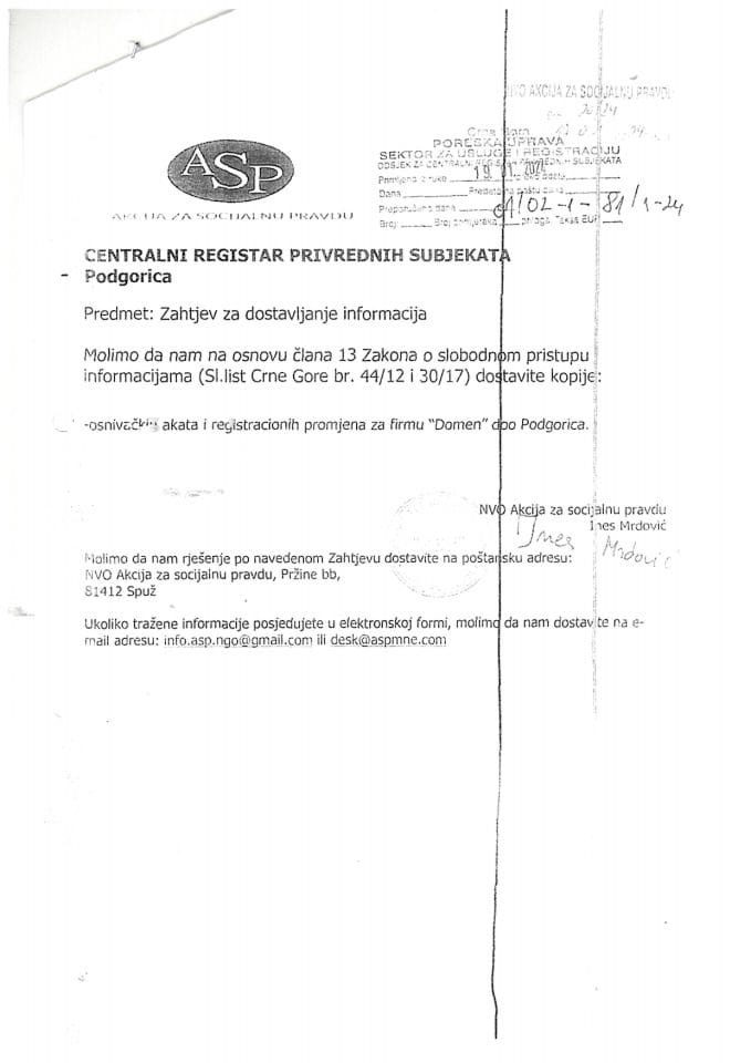 Рјешење 05/02-УП-6/2-24