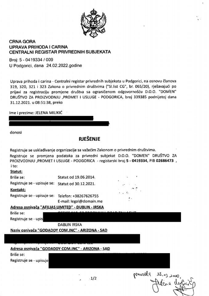 Informacija X 05/02-UP-6/4-24