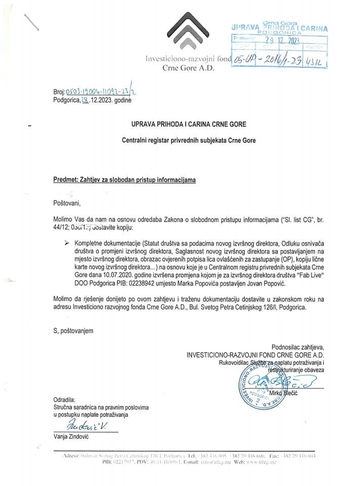 Рјешење 05/02-Уп-2016/2-24