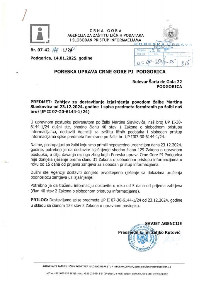 Rješenje 05/02-UP-350/2-24