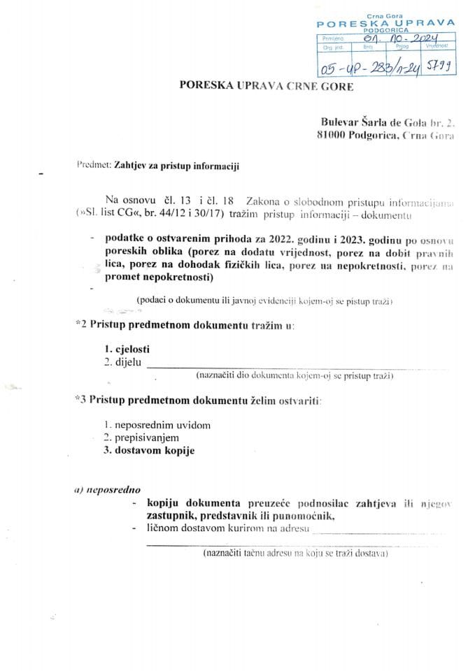 Rješenje 05/02-UP-283/2-24