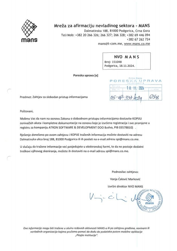 Rješenje 05/02-UP-337/2-24