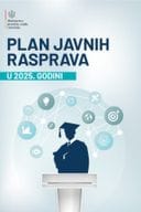 План јавних расправа Министарства просвјете, науке и иновација за 2025. годину
