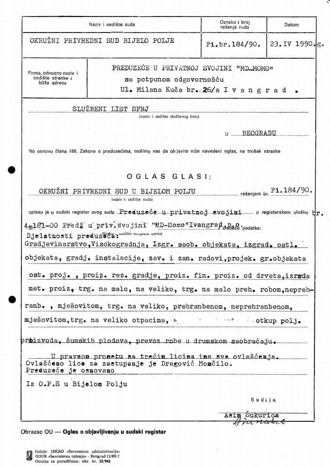 Informacija I 05/02-UP-299/6-24