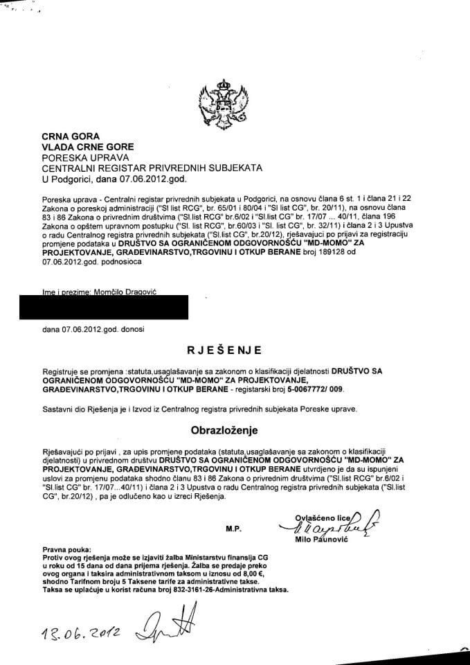 Информација ИX 05/02-УП-299/6-24