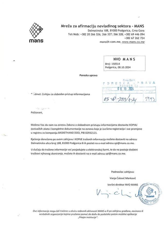 Rješenje 05/02-UP-289/2-24