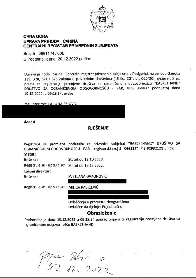 Informacija VI 05/02-UP-289/6-24