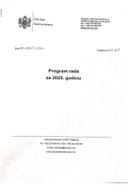 Program rada Zavoda za školstvo za 2025. godinu