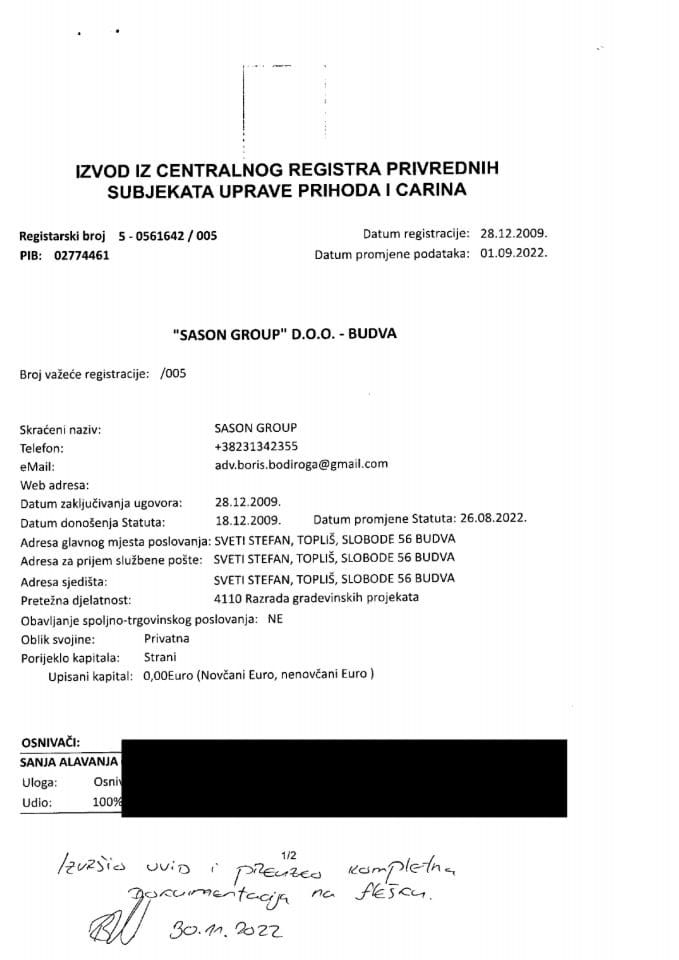 Informacija I 05/02-UP-346/4-24
