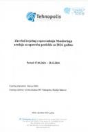 Završni izvještaj Monitoringa 2024 - Tehnopolis