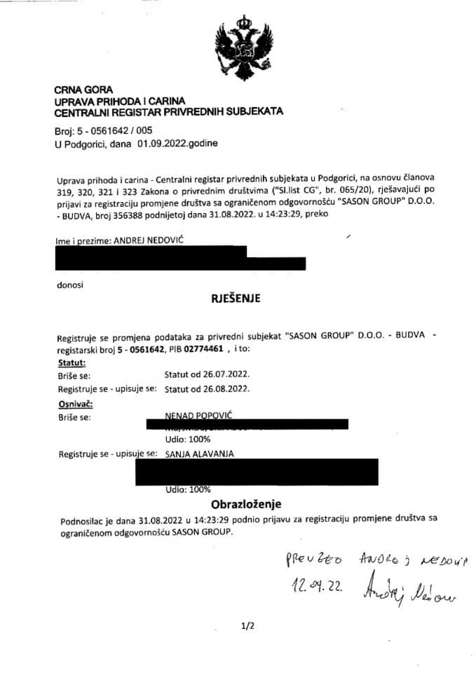 Informacija VI 05/02-UP-346/4-24