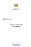 Program rada Zavoda za školstvo za 2019. godinu