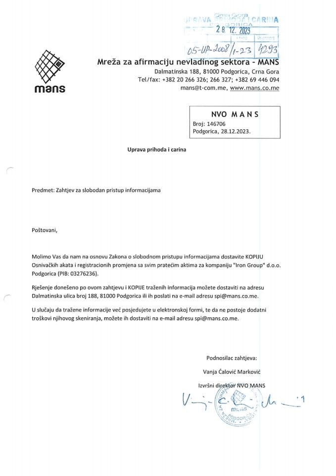 Rješenje 05/02-UP-2008/2-23