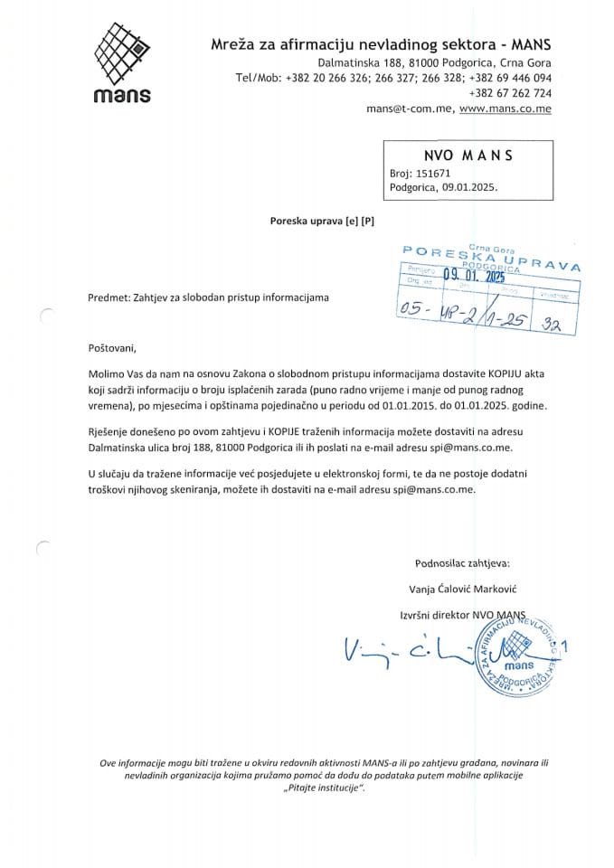 Рјешење 05/02-УП- 2/1-25