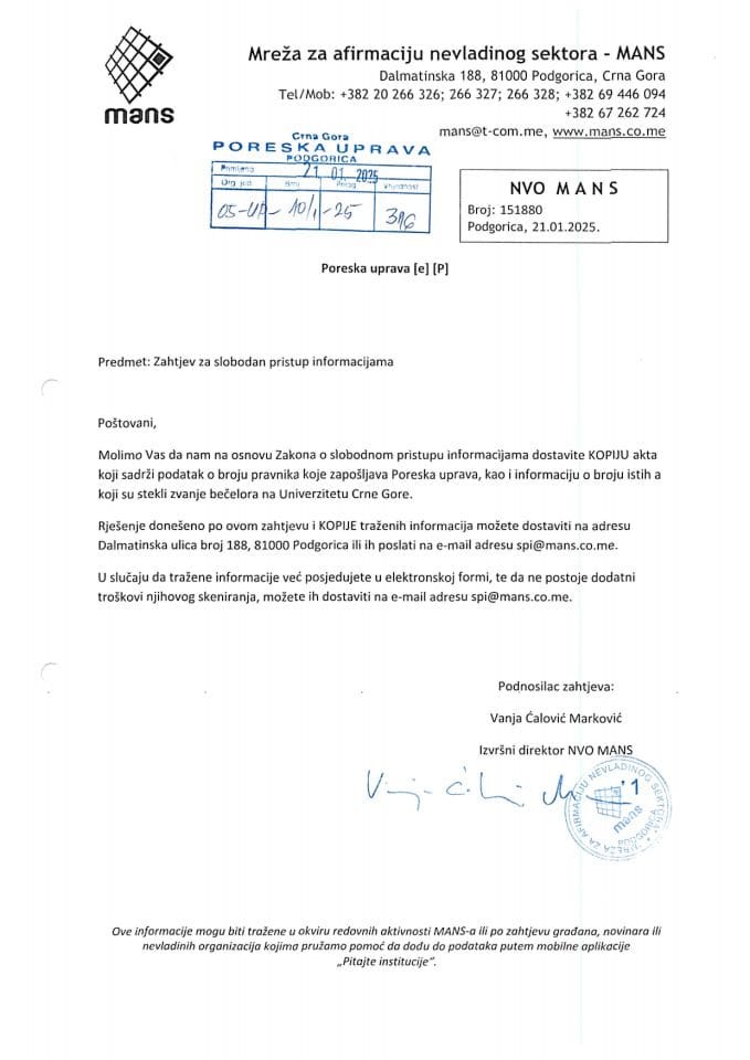 Rjesenje 05/02-UP-10/2-25