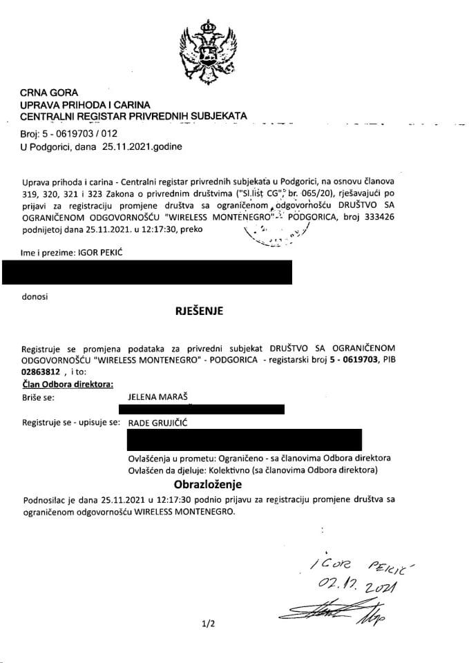 Informacija II 05/02-UP-9/5-25