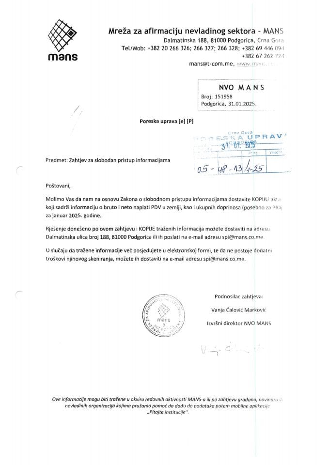 Rješenje 05/02-UP-13/2-25