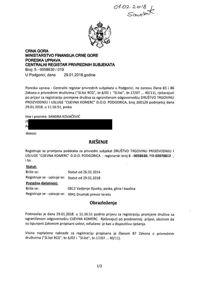 Informacija II 05/02-UP-366/5-24