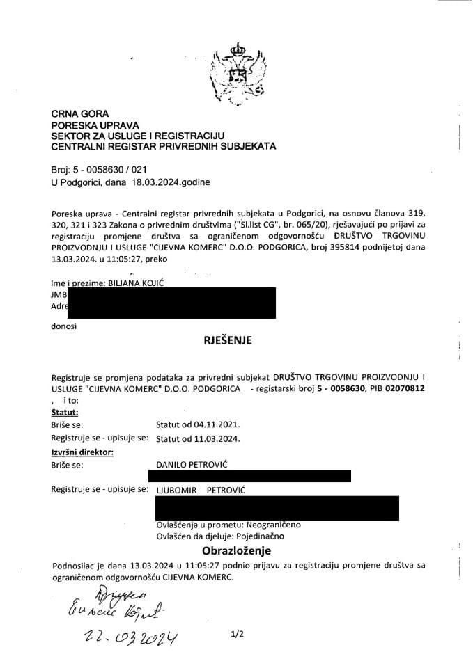 Informacija IV 05/02-UP-366/5-24