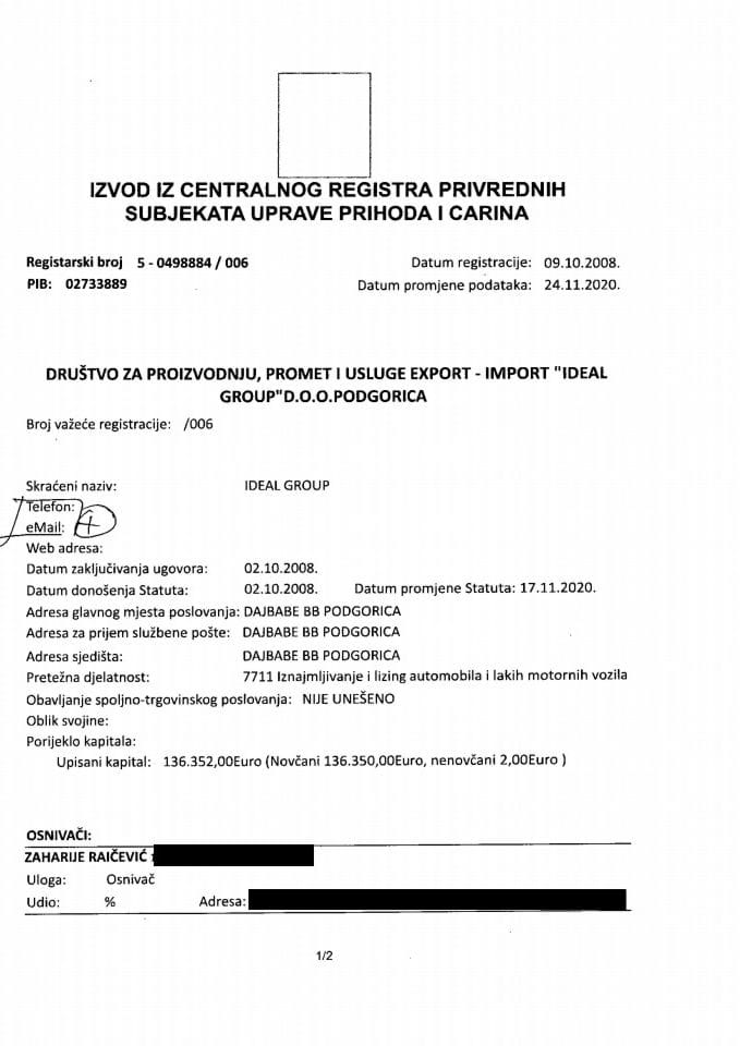 Informacija I 05/02-UP-41/4-25