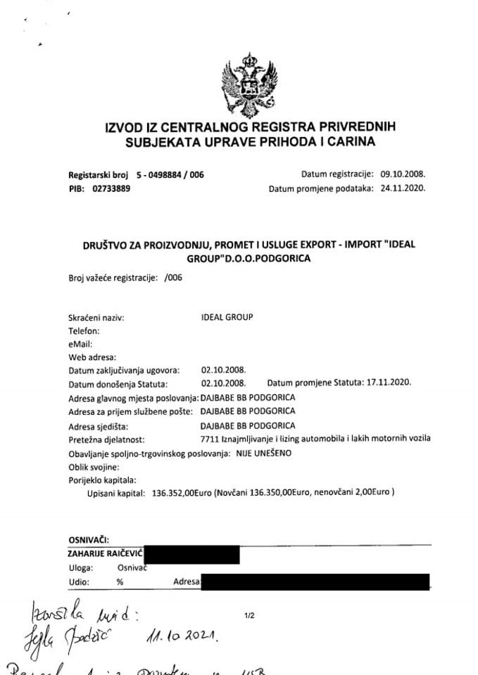 Informacija II 05/02-UP-41/4-25