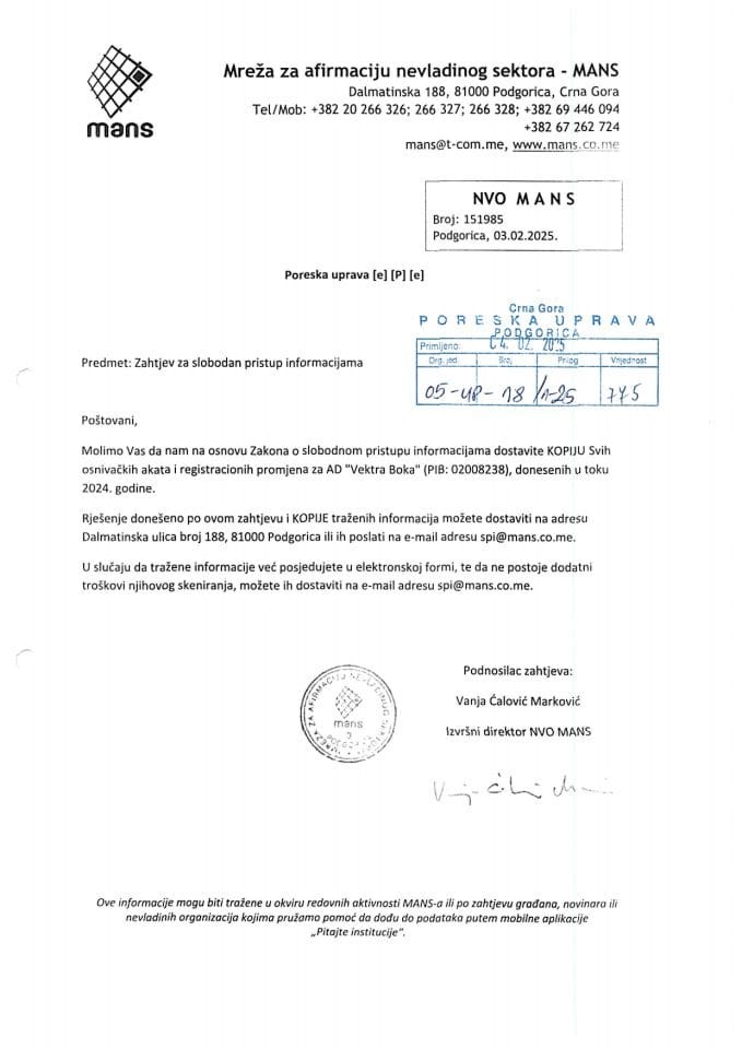 Rjesenje 05/02-UP-18/2-25