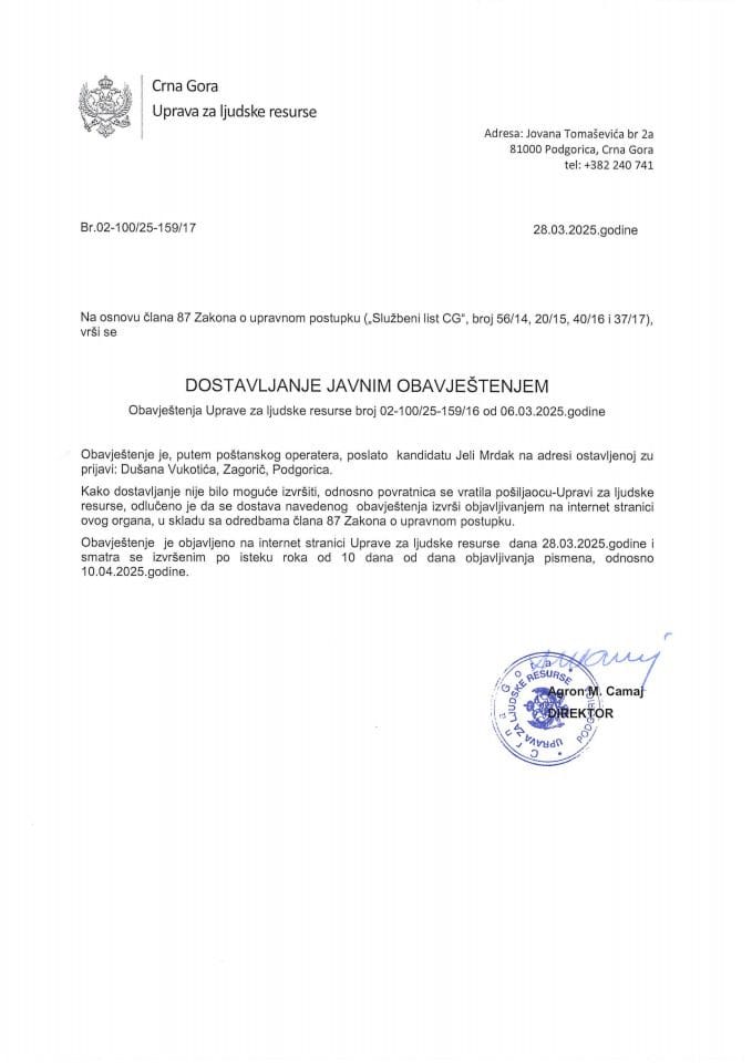 30.12.2024_02-100-24-3673-3_DRI_ Jela Mrdak