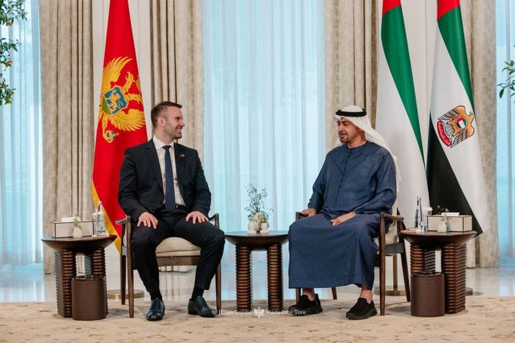 Premijer Spajić na sastanku sa predsjednikom UAE