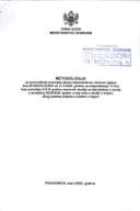 Metodologija za sprovođenje postupka izbora stipendista po Javnom oglasu za stipendiranje 11 lica