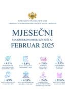 Мјесечни макроекономски извјештај - фебруар 2025.