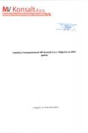 Izvještaj o transparentnosti MV Konsalt d.o.o. Podgorica za 2024. godinu