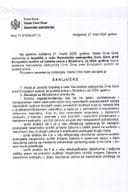 Извјештај о раду Канцеларије заступника Црне Горе пред Европским судом за људска права за 2024. годину - закључци