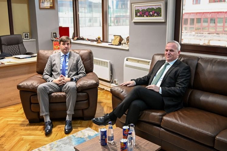 Azemović razgovarao sa ambasadorom Republike Sjeverne Makedonije: Odnosi Crne Gore i Sjeverne Makedonije primjer stabilnog partnerstva