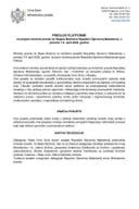 Предлог платформе за посјету министра правде, мр Бојана Божовића, Републици Сјеверној Македонији, у периоду 7-9. април 2025. године