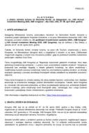 Предлог платформе о учешћу министарке туризма мр Симониде Кордић, са делегацијом, на „14th Annual Investment Meeting 2025, AIM Congress“, Абу Даби, Уједињени Арапски Емирати, од 7. до 9. априла 2025. године