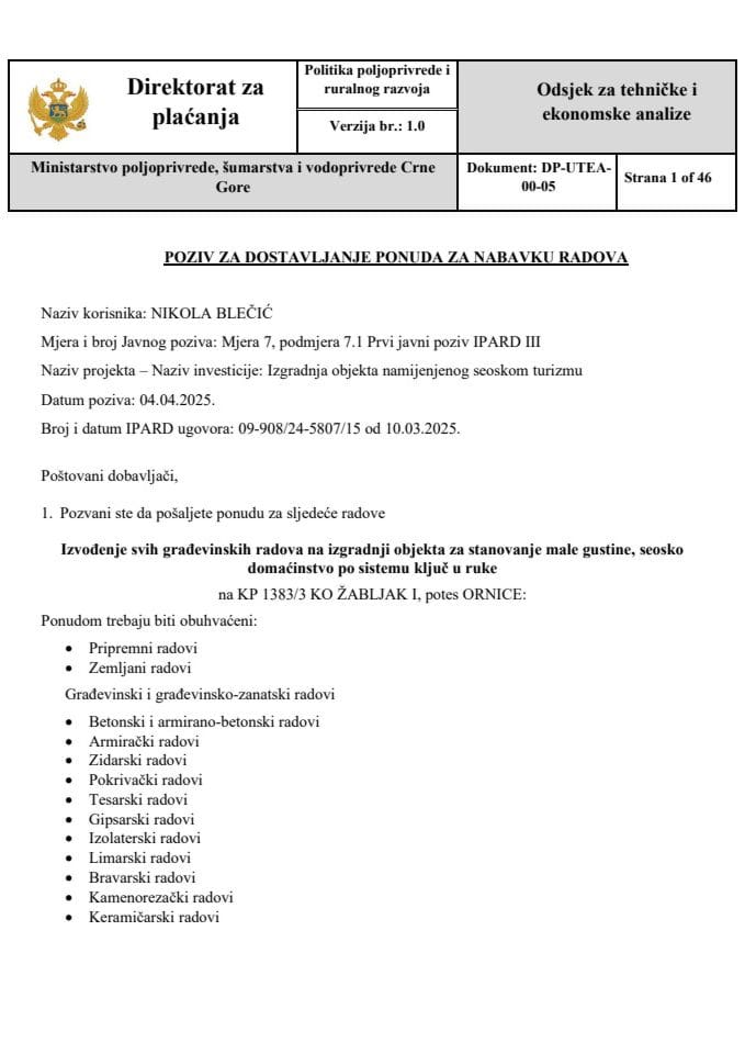 позив-за-достављање-понуда-за-набавку-радова-Никола Блециц 3