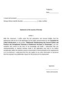 Ministarstvo ekologije, održivog razvoja i razvoja sjevera raspisuje javni oglas za poziciju konsultanta za kritičnu infrastrukturu u okviru GEF 7 projekta  annex-2-statement_Consultant for Critical Infrastructure