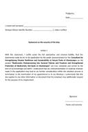 Министарство екологије, одрживог развоја и развоја сјевера расписује јавни оглас за позицију консултанта за јачање отпорности на катастрофе и одрживост паркова природе Црне Горе у оквиру ГЕФ - Аннеx-2-статемент_ДРР Wилдфирес ин ПАс