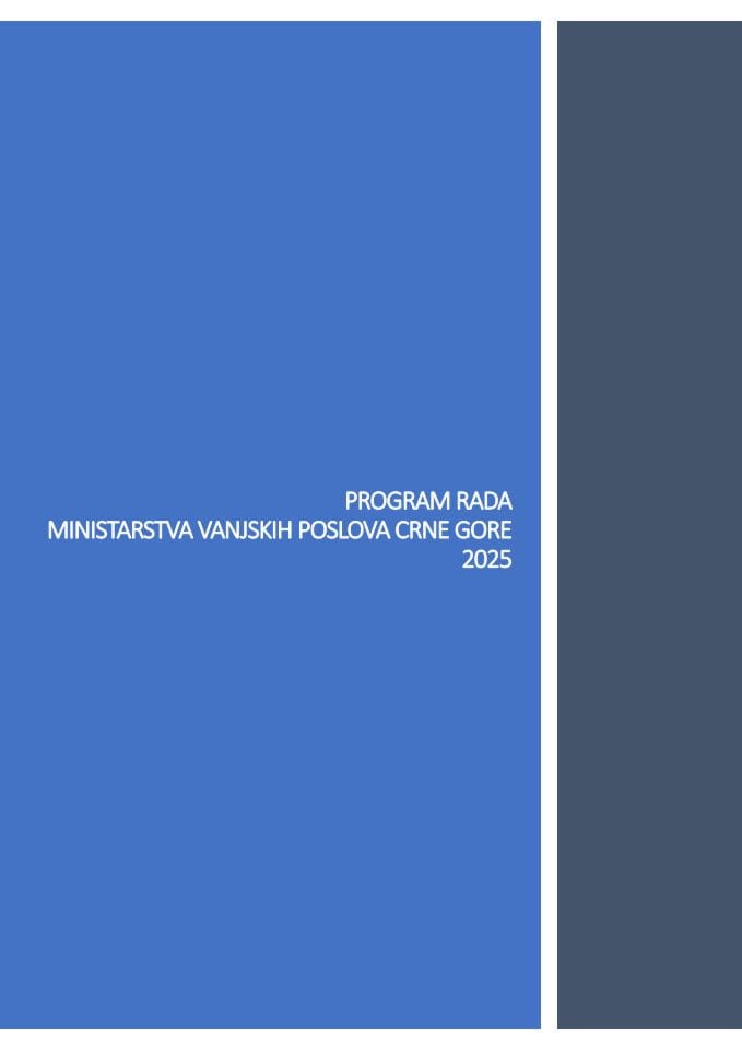 Program rada MVP 2025