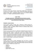 Јавни позив за одабир правног лица – веледрогерије која има дозволу за промет ветеринарских љекова за третирање пчелињих друштава од пчелињег крпеља за 2025.