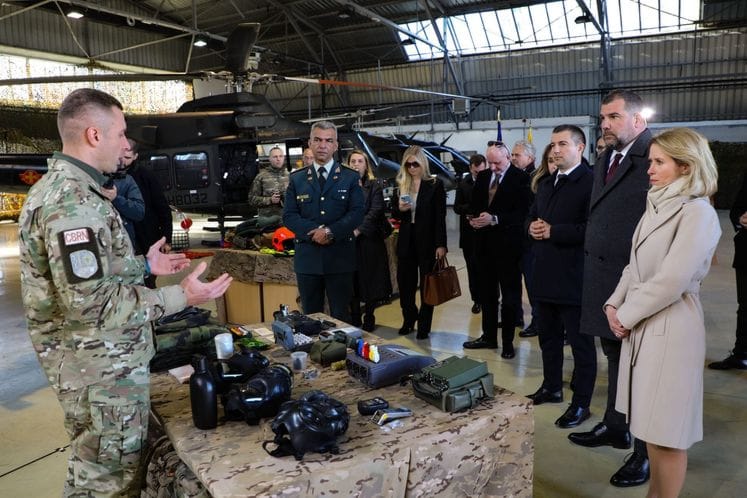 Ministar Krapović sa visokom predstavnicom EU Kajom Kalas: Paket vojne pomoći Crnoj Gori