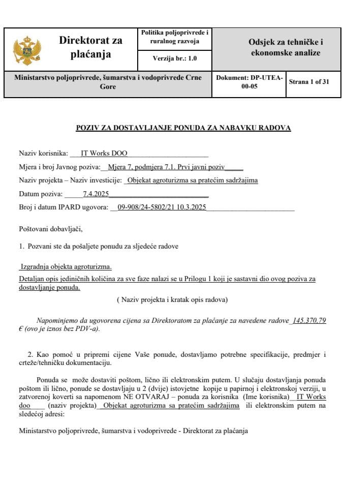 IT Works - poziv-za-dostavljanje-ponuda-za-nabavku-radova