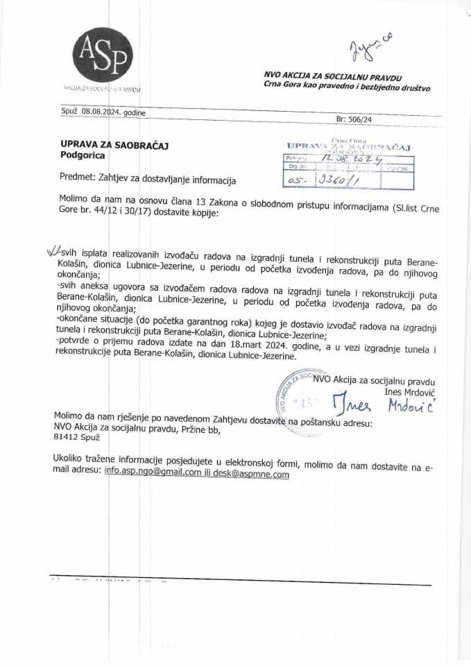 NVO Akcija za socijalnu pravdu 05-9360