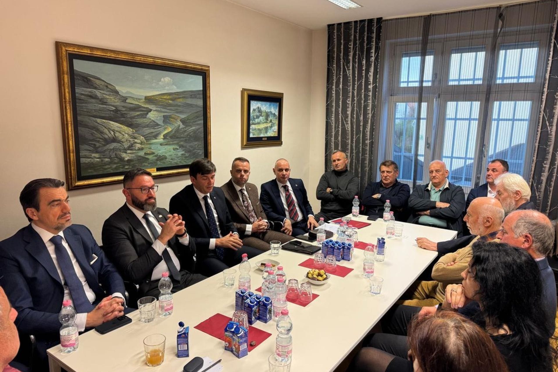 Ministar Mirsad Azemović na sastanku sa predstavnicma dijaspore u Sloveniji