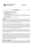 Ministarstvo ekologije, održivog razvoja i razvoja sjevera raspisuje javni oglas za poziciju konsultanta za kritičnu infrastrukturu u okviru GEF 7 projekta TOR_Critical Infrastructure