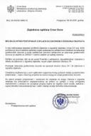 Саопштење о поступатњу у складу са Законом о изградњи објеката - 06_333_25_3880_12 Заједница општина Црне Горе
