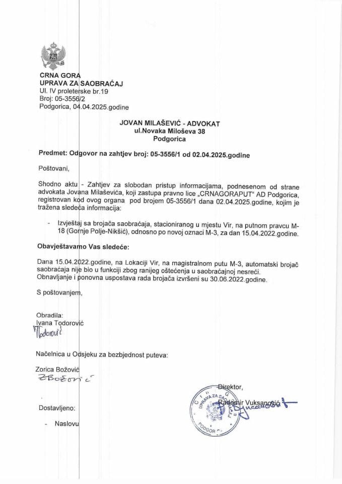 Advokat Jovan Milašević 05 3556