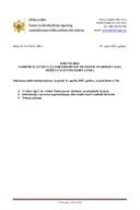 ДНЕВНИ РЕД ПРВЕ СЈЕДНИЦЕ САВЈЕТА